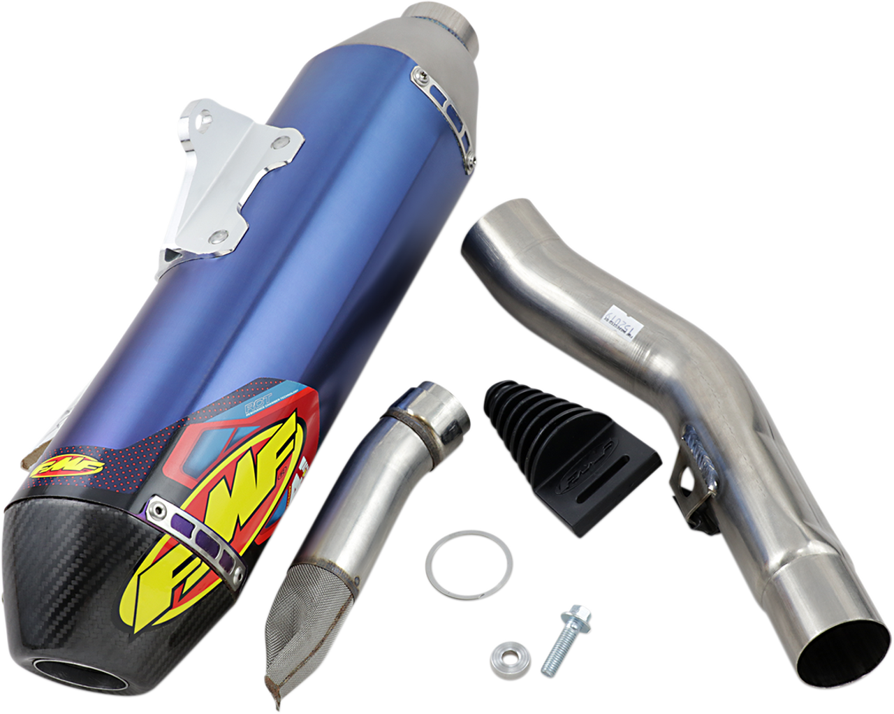FMF Factory 4.1 RCT Muffler - Anodized Titanium 043373