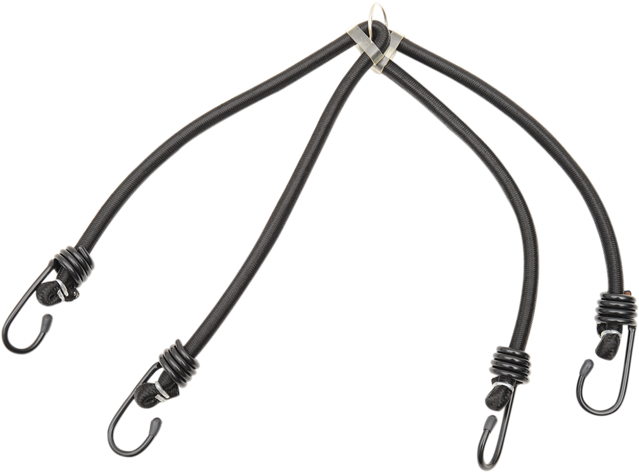 PARTS UNLIMITED 24" Bungee Cord - 4 Hook 4024B