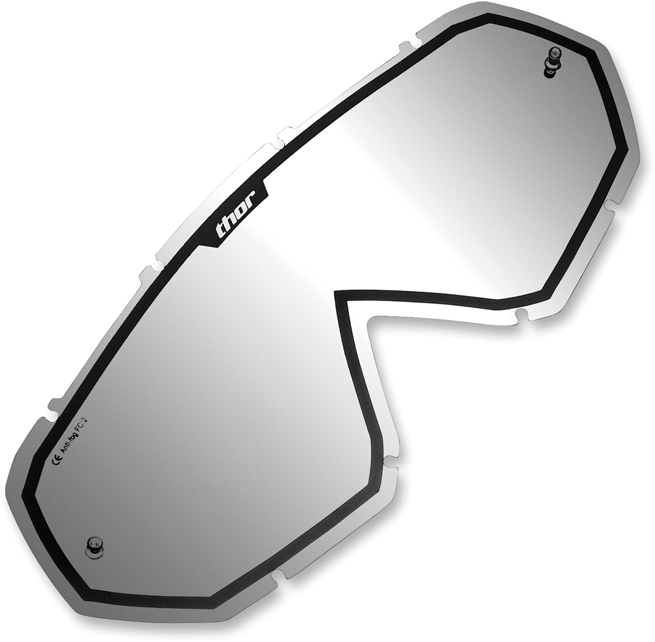 THOR Enemy Goggle Lens - Mirror/Black 2602-0145