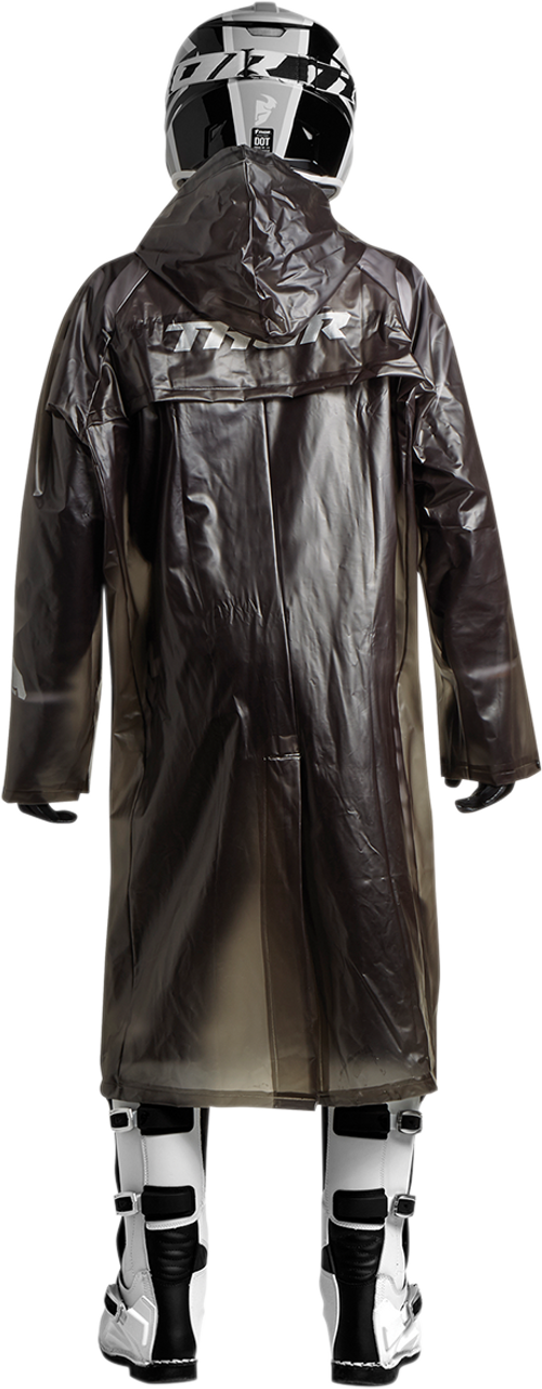 THOR Trench Rain Jacket - Black - One Size Fits Most 2854-0257