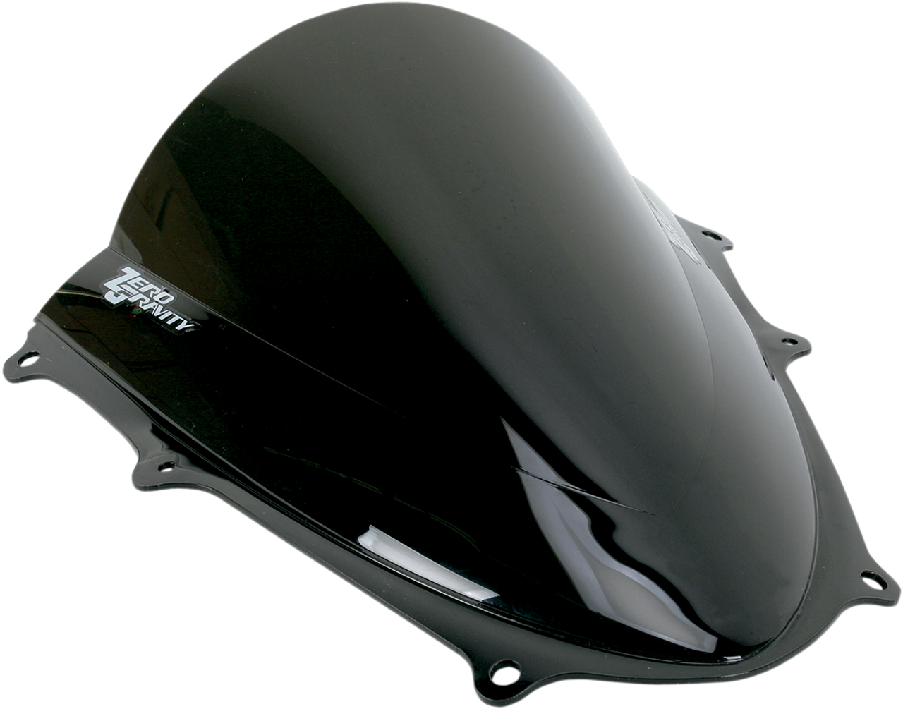 ZERO GRAVITY Double Bubble Windscreen - Dark Smoke - GSXR1 16-113-19