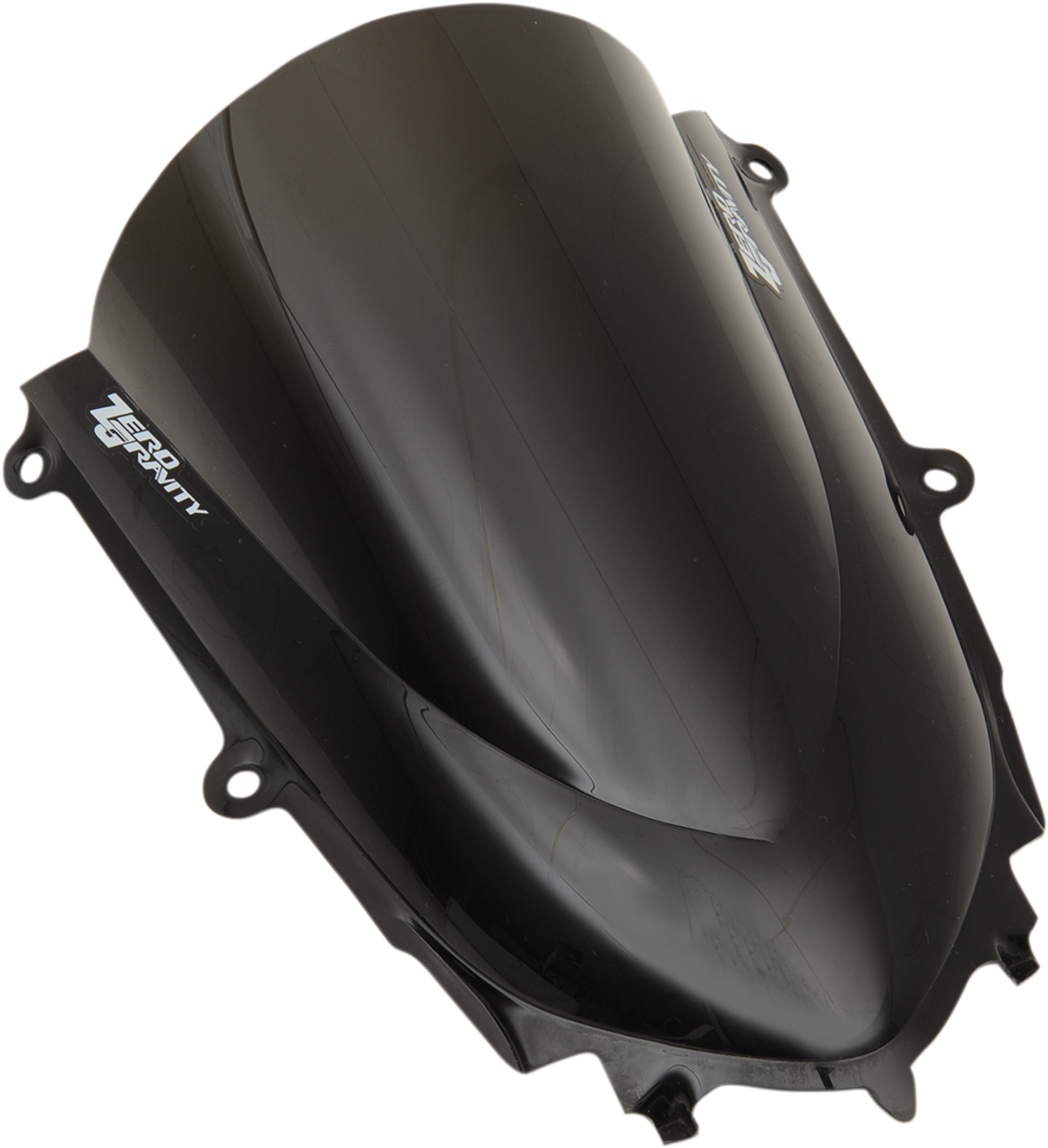 ZERO GRAVITY Double Bubble Windscreen - Dark Smoke - YZF-R6 16-581-19
