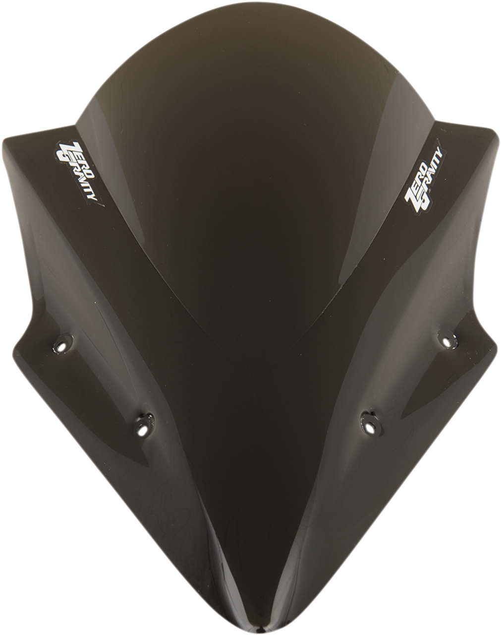 ZERO GRAVITY Double Bubble Windscreen - Dark Smoke - Ninja 650 16-208-19