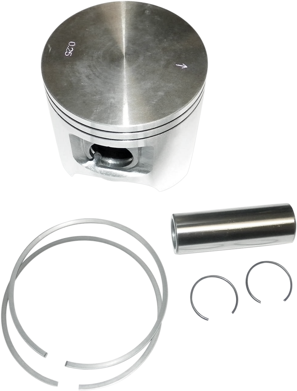 WSM Piston Kit - Kawasaki - +.25 mm 010-821-04K