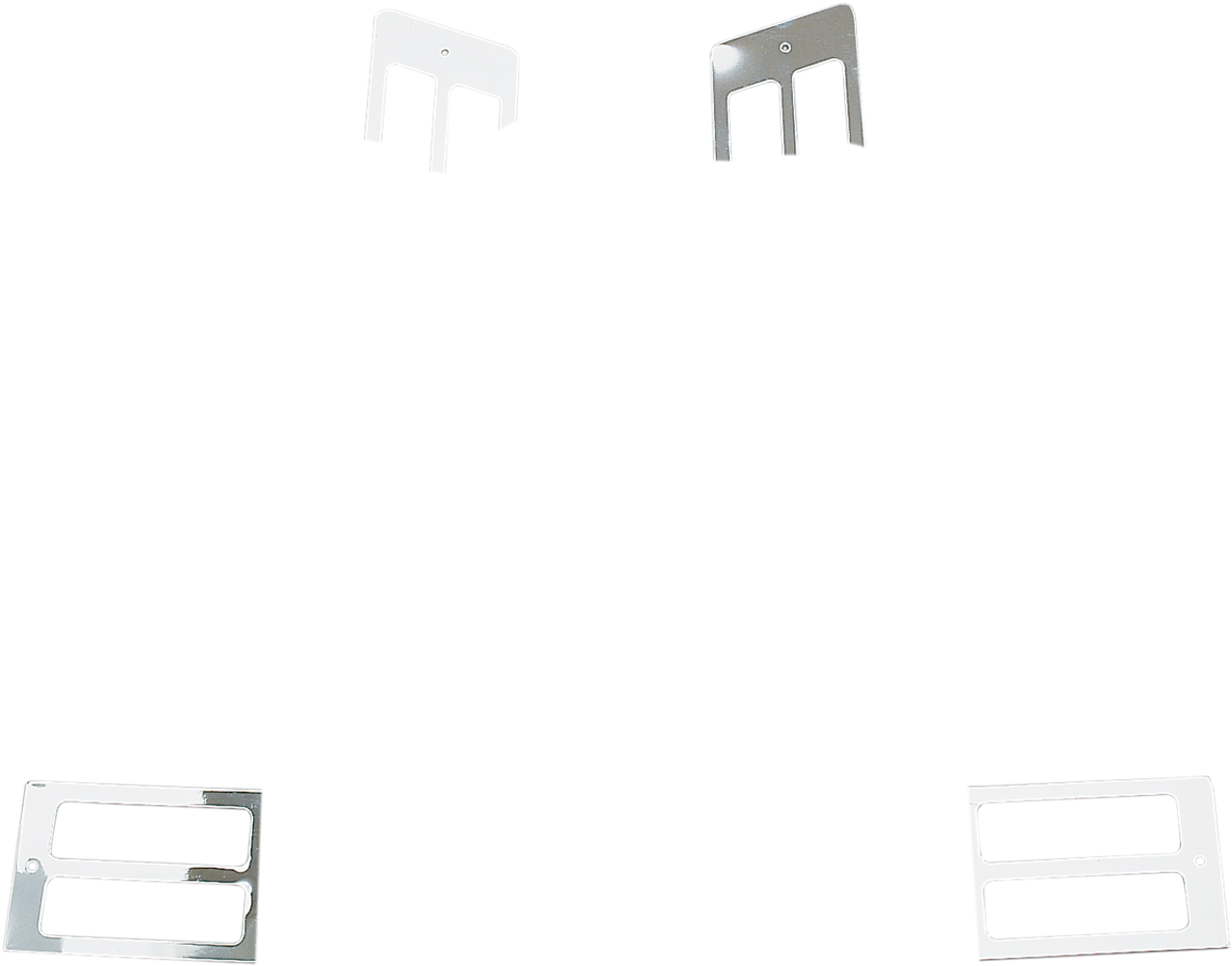 PARTS UNLIMITED Tourbox Light Grills - 88-97 GL 45-8917-BC9