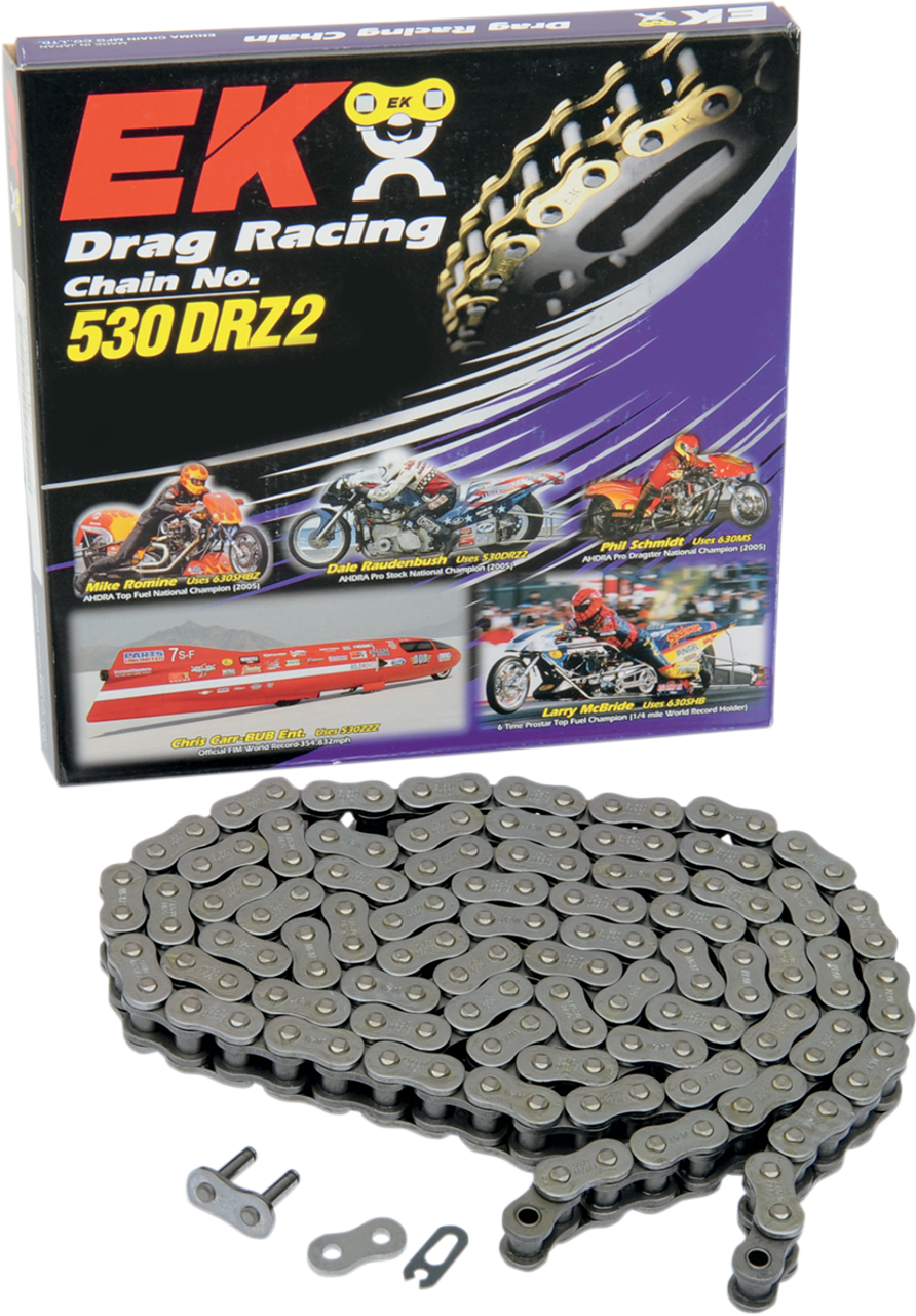 EK 530 Series - DRZ2 - Series Chain - Chrome - 150 Links 530DRZ2-150C