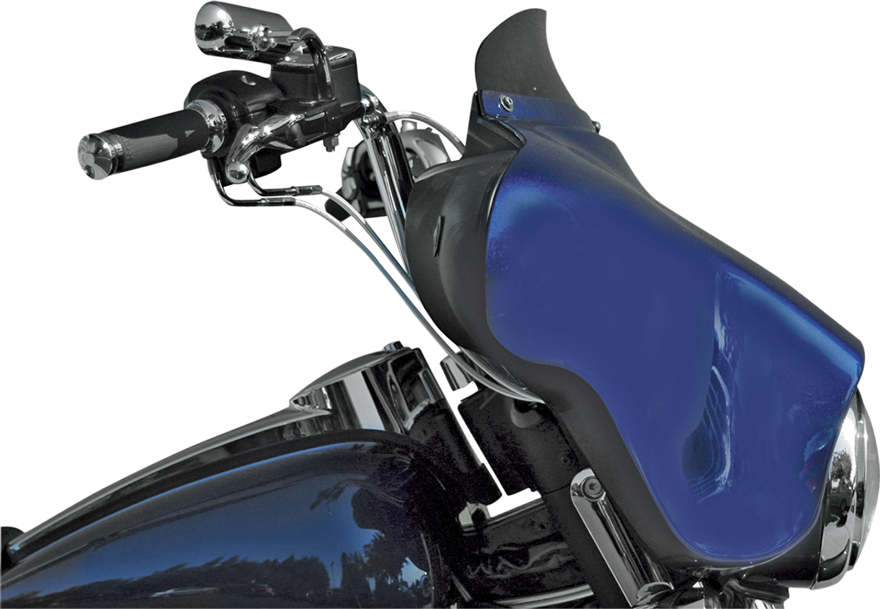 WIND VEST Windshield - Dark Smoke - 4" - FLHT/X 61-4040