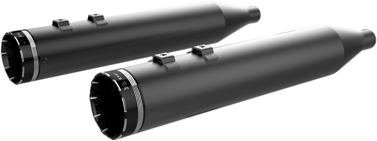 Khrome Werks 4.5 HP-Plus Slip-On Mufflers Black Tracer Tip 202840