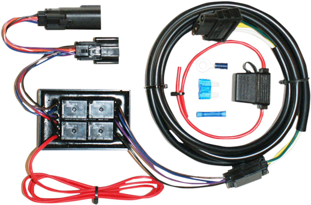 Khrome Werks Trailer Wiring Kit for 2014-2022 Harley-Davidson Road King 720752