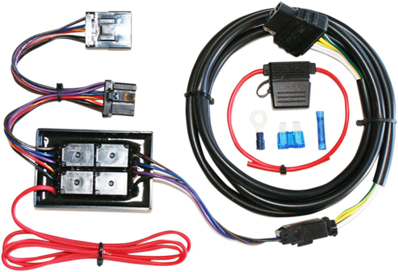 Khrome Werks Plug-and-Play Trailer Wiring Kit for Harley Touring 1997-2013 720760
