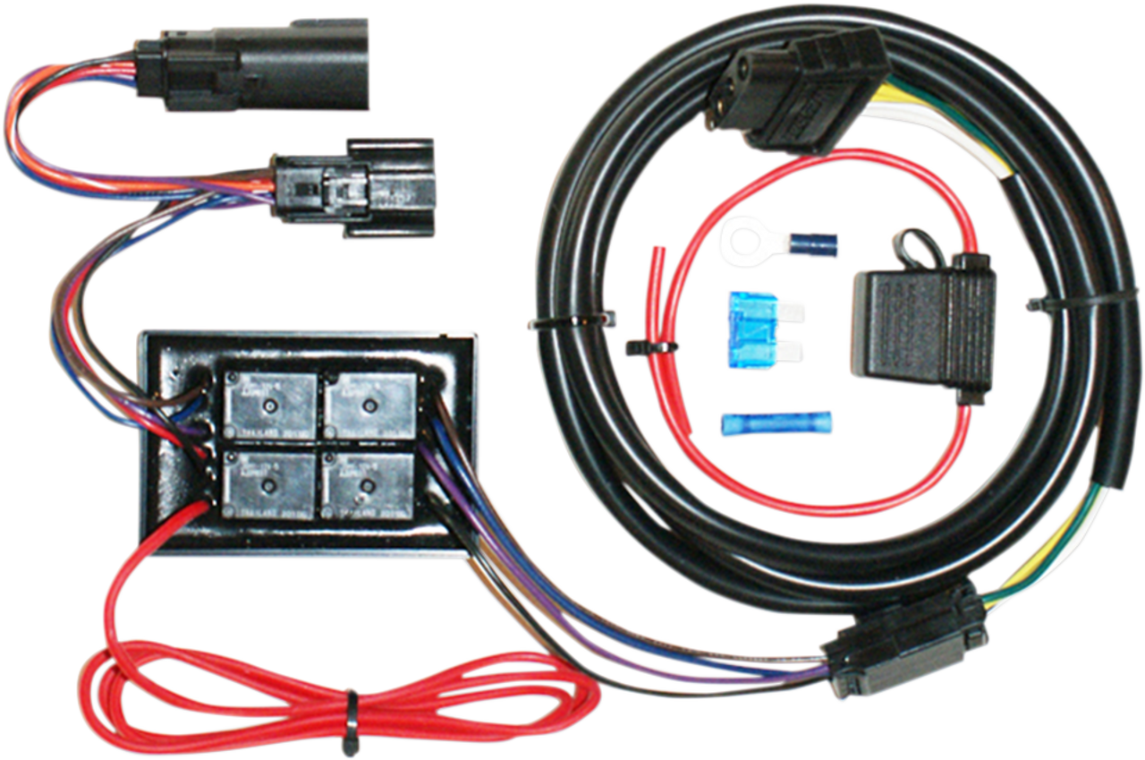 Khrome Werks Plug-and-Play Trailer Wiring Kit for 2010-2013 Harley FLHX FLTRX 720761