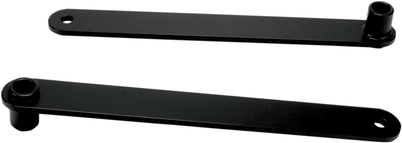 BARON Rear Shock Drop Bracket Lowering Kit - Black - Lowers 1.75" - '08-'17 XV1900 Raider BA-7500-22