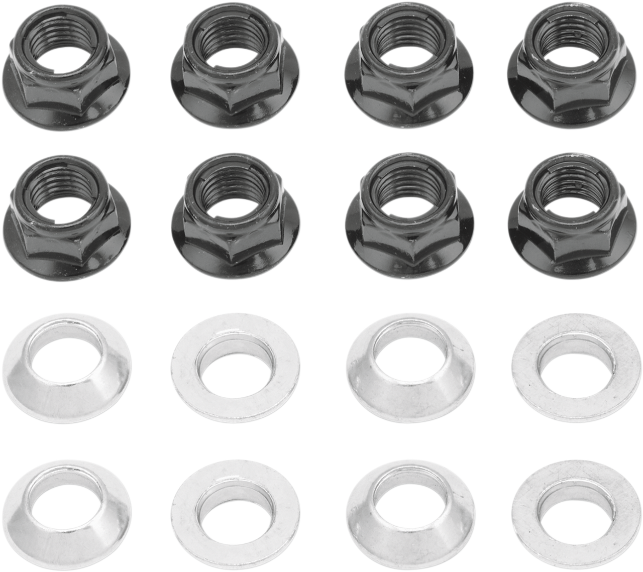 BOLT Nut Lug Lock Silver 8-Pack 2005-LUG.S