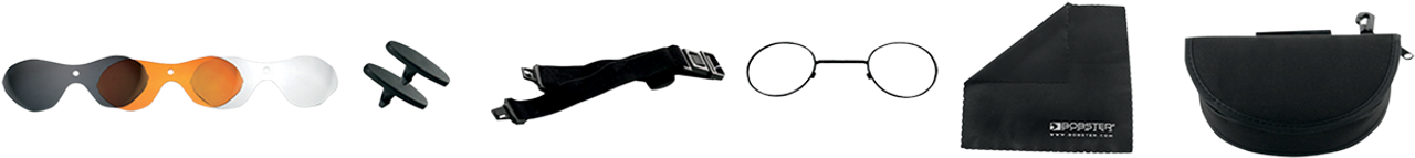 BOBSTER Spektrax Convertible Goggles - Matte Black - Interchangeable Lens BSTT0C1AC