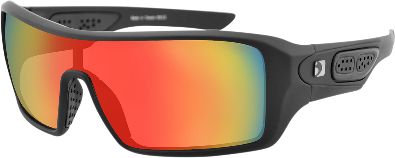 BOBSTER Paragon Sunglasses - Matte Black - Red EPAR001