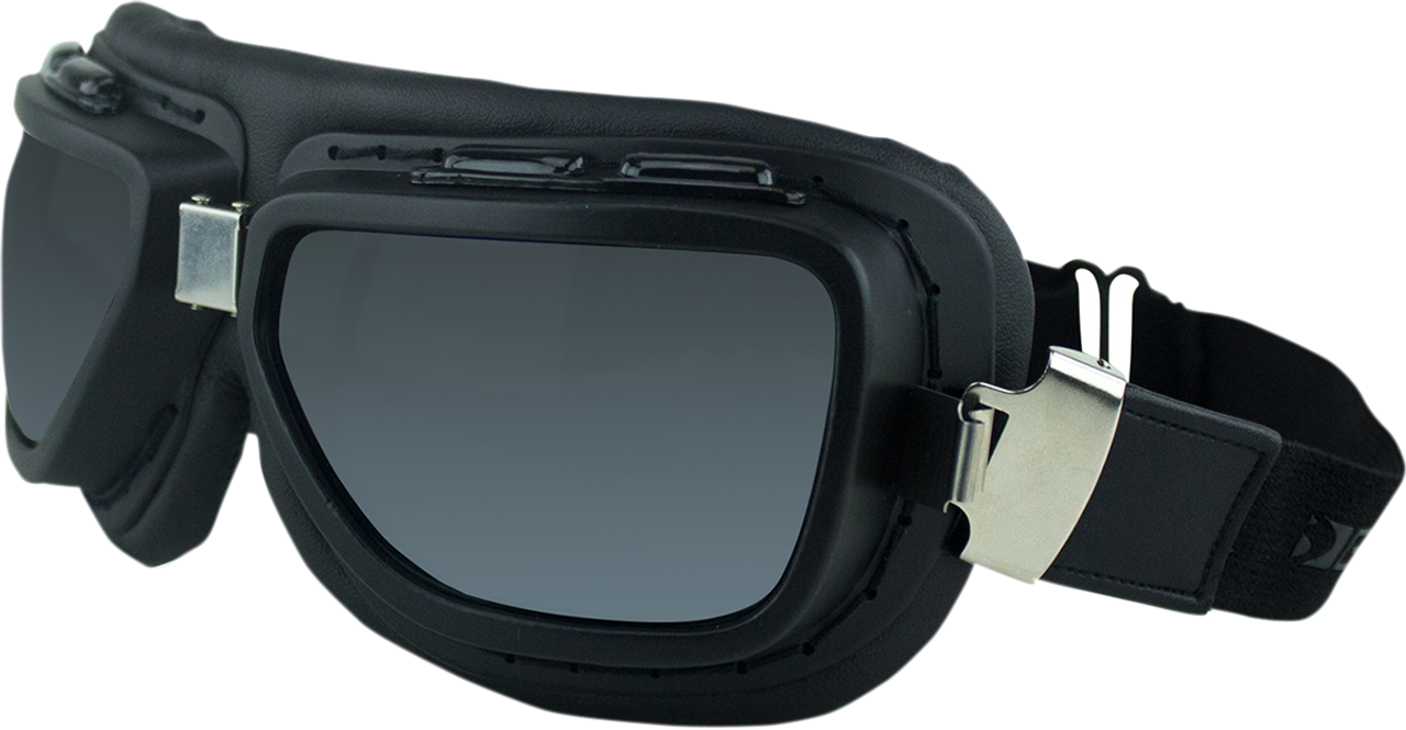 BOBSTER Pilot Goggles - Black - Interchangeable Lens BPIL001