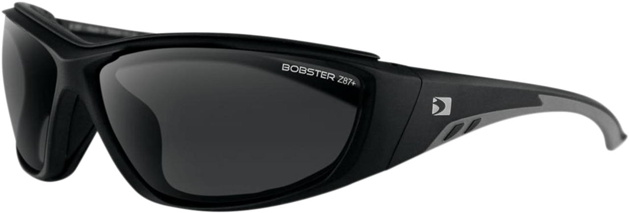 BOBSTER Rider Sunglasses - Matte Black - Smoke BRID001