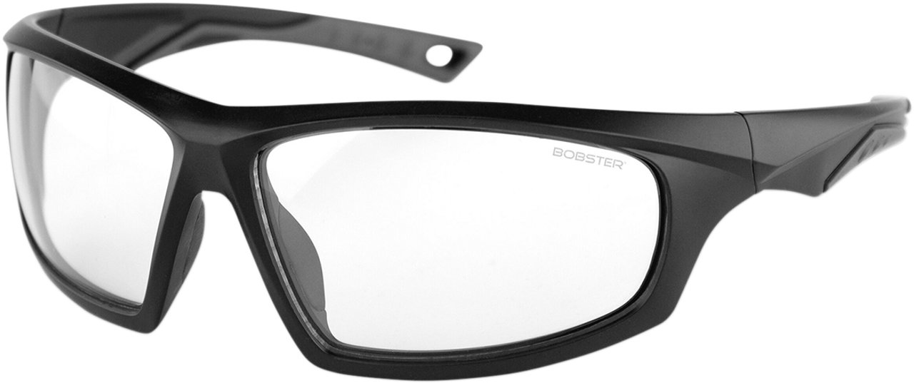 BOBSTER Vast Sunglasses - Matte Black - Clear BVAS001C