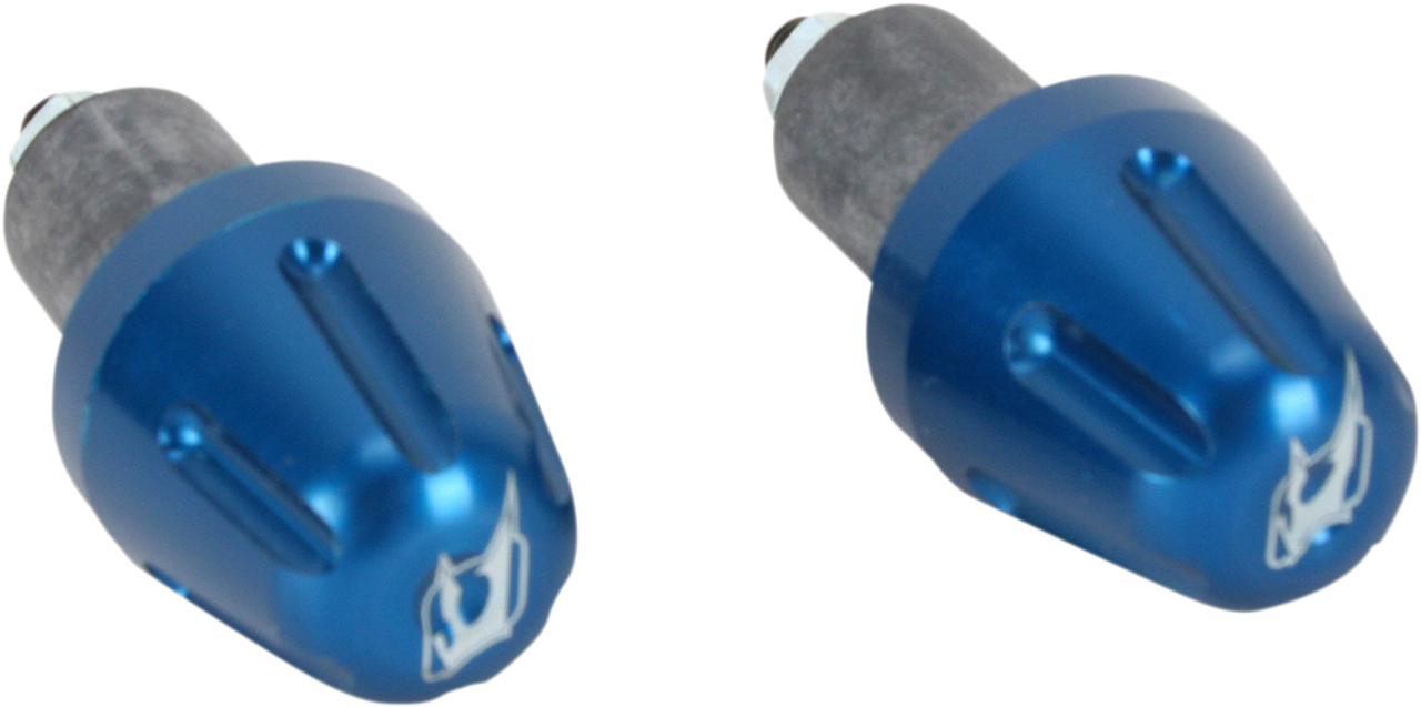 DRIVEN RACING Bar End Weight - Blue DBEWBL
