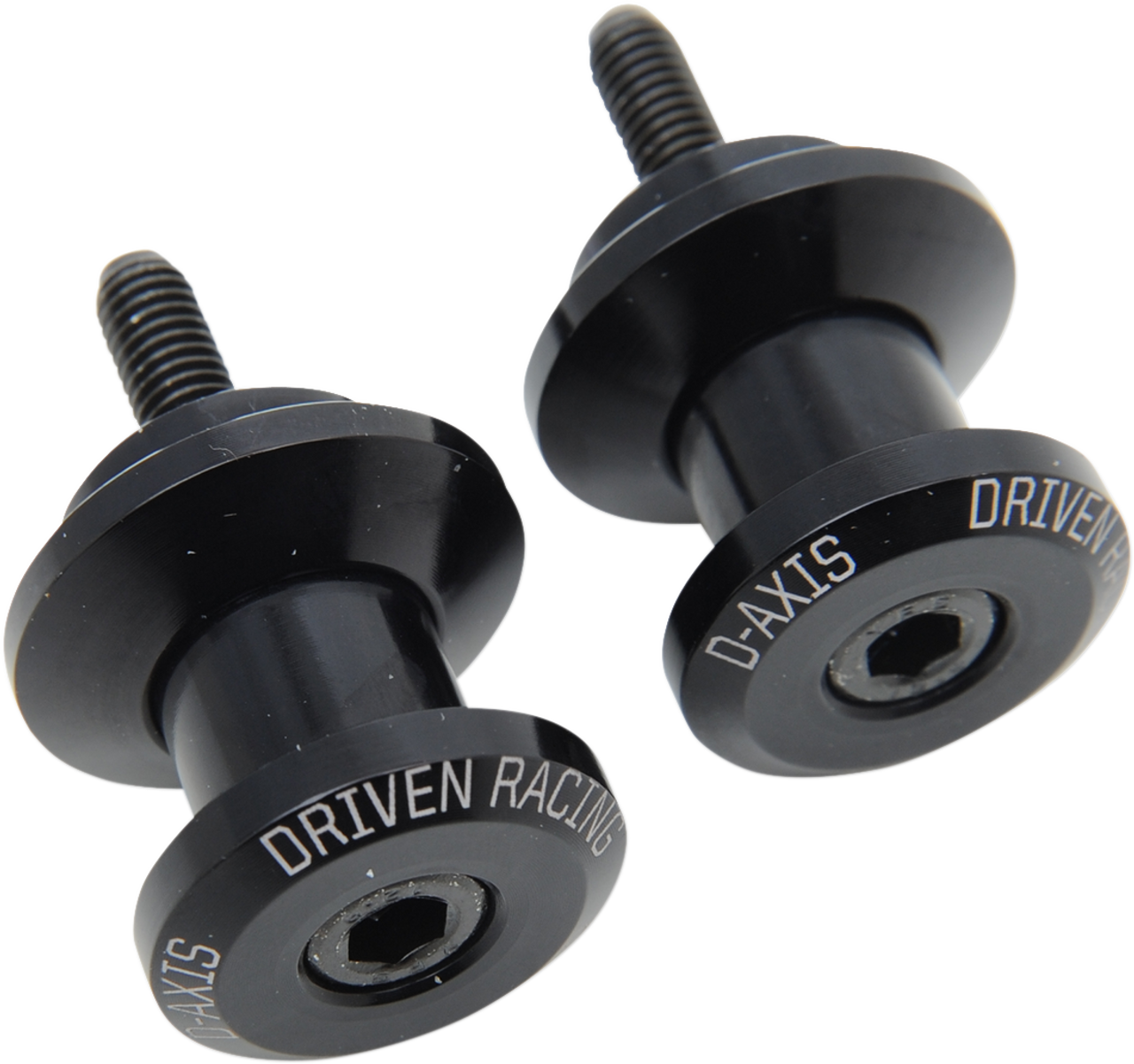 DRIVEN RACING D-Axis Spools - Black - 6 mm DXS-6 BK