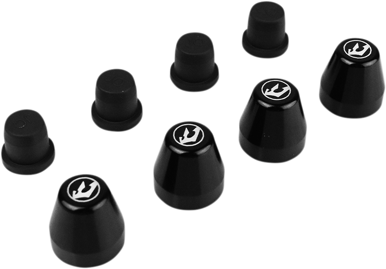 DRIVEN RACING Brake Bleeder Cover - Black DBNC-BK