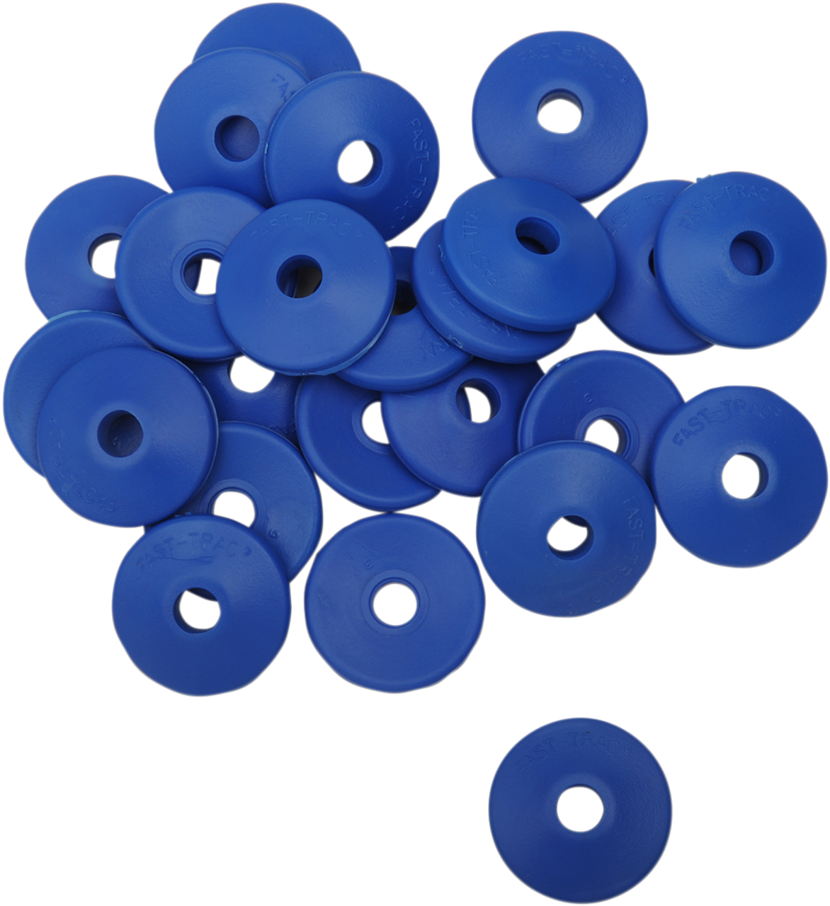 Fast-Trac Air Lite Round Backer Plates Blue 5/16in Thread 96 Pack 209RB-96