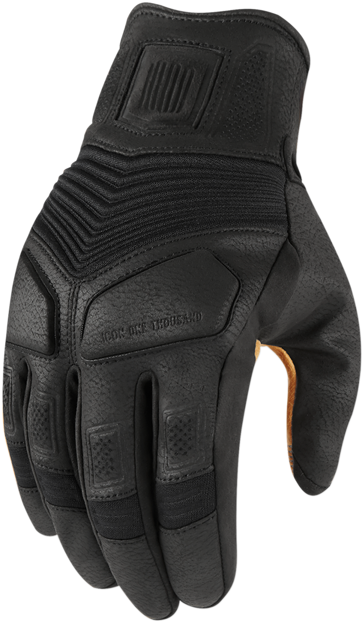 ICON Nightbreed¢â€žÂ¢ Gloves - Black - Small 3301-3569