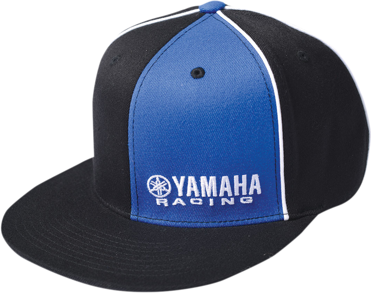 FACTORY EFFEX Yamaha Racing Flexfit‚Â® Hat - Black/Blue - Large/XL 12-88076