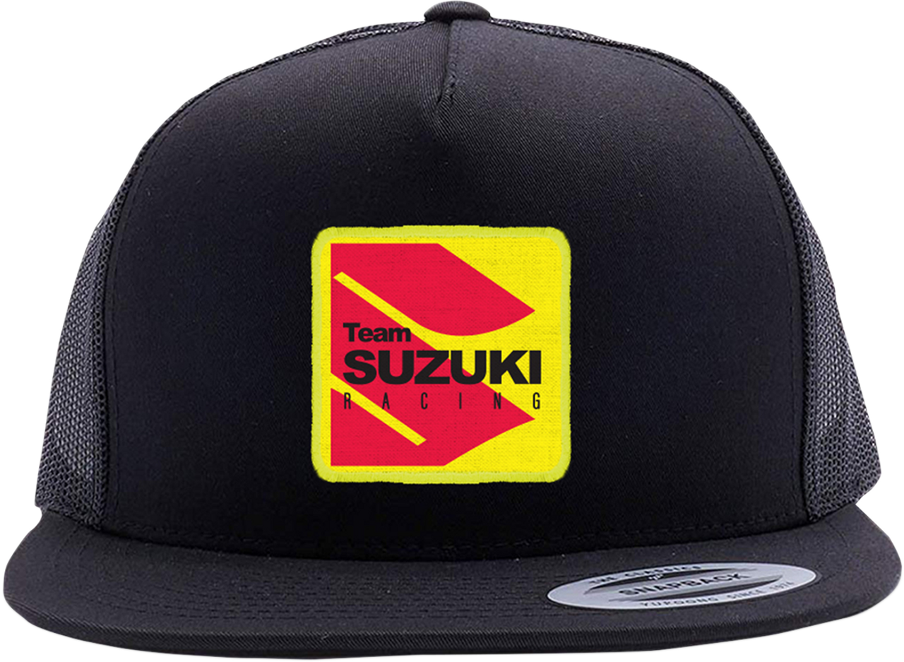 FACTORY EFFEX Suzuki Racing Hat - Black/Gray 22-86402