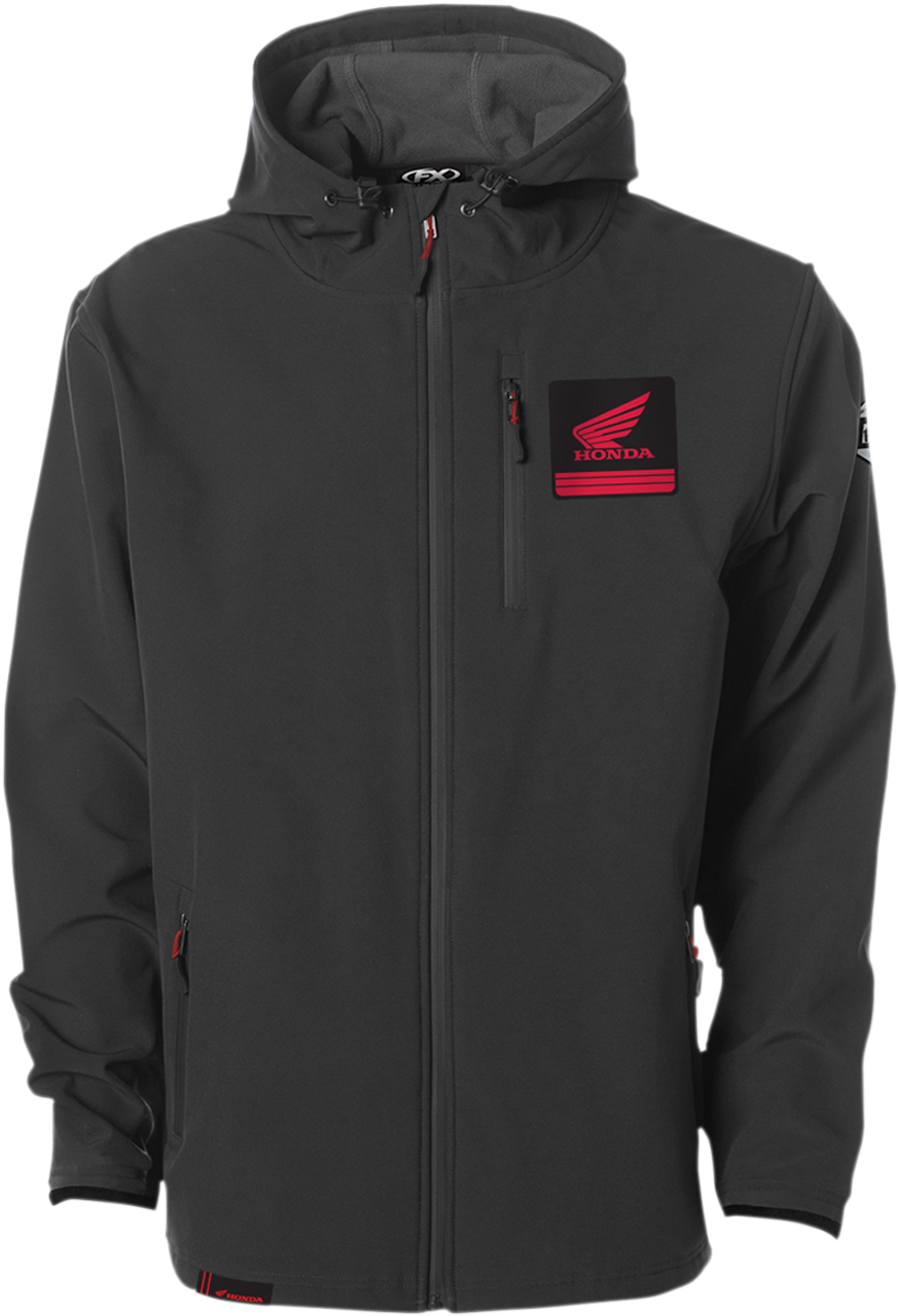 FACTORY EFFEX Honda Track Jacket - Charcoal - 2XL 22-85318