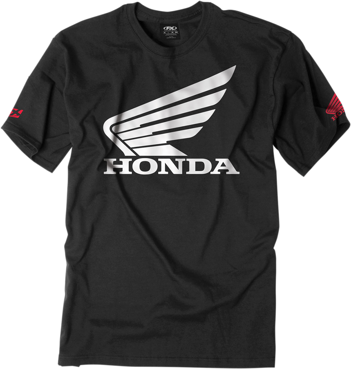FACTORY EFFEX Honda Big Wing Short Sleeve T-Shirt - Black - XL 15-88314