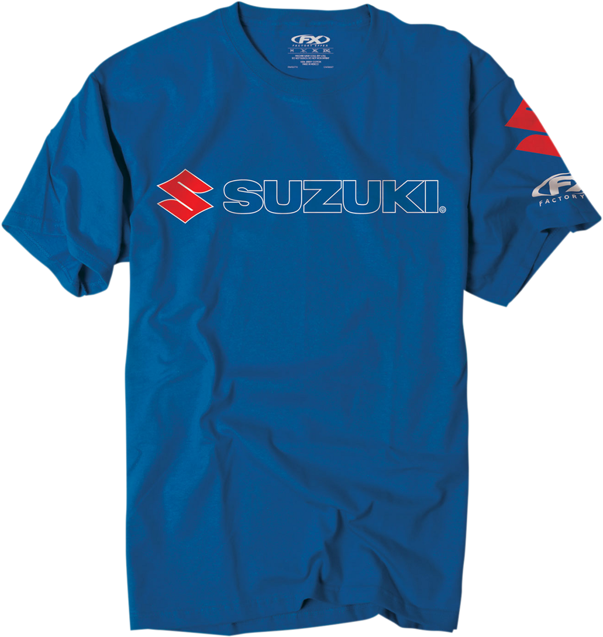 FACTORY EFFEX Suzuki Team T-Shirt - Blue - Medium 15-88460