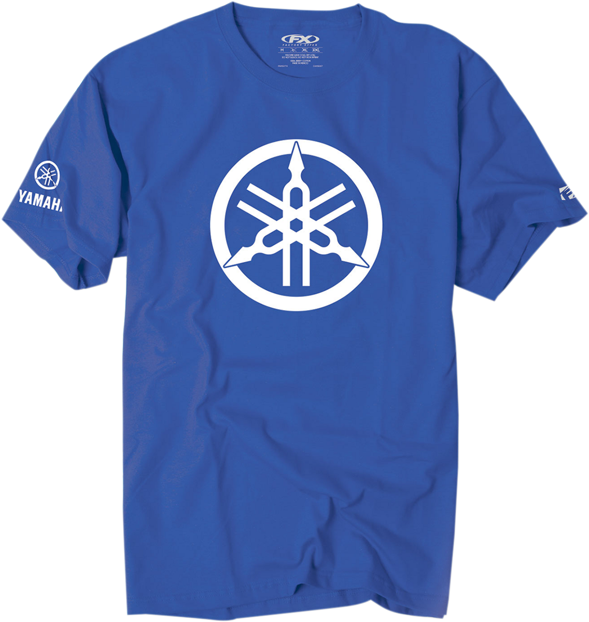 FACTORY EFFEX Yamaha Tuning Fork T-Shirt - Royal Blue - Medium 17-87272