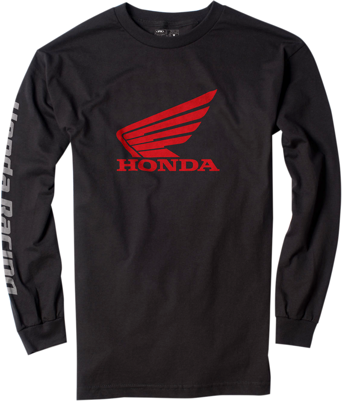 FACTORY EFFEX Honda Long-Sleeve T-Shirt - Black - Large 17-87314