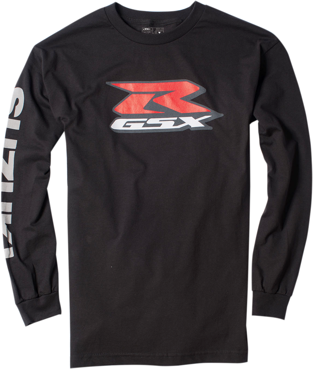 FACTORY EFFEX Suzuki GSXR Long-Sleeve T-Shirt - Black - 2XL 17-87418
