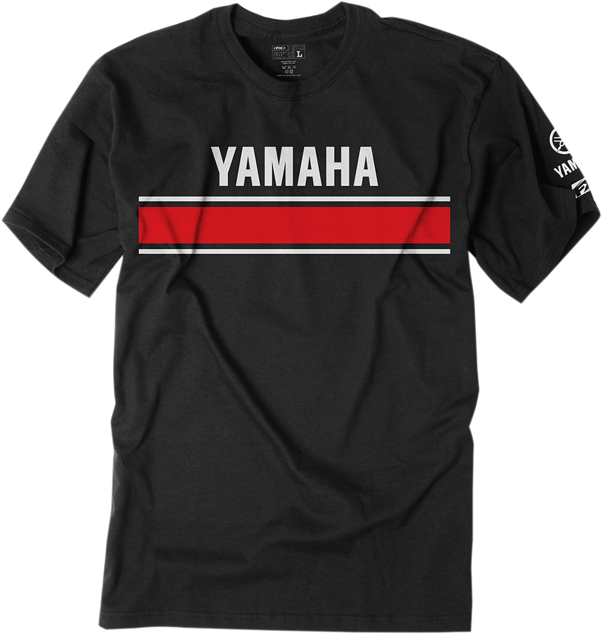 FACTORY EFFEX Yamaha Retro T-Shirt - Black - Medium 20-87202