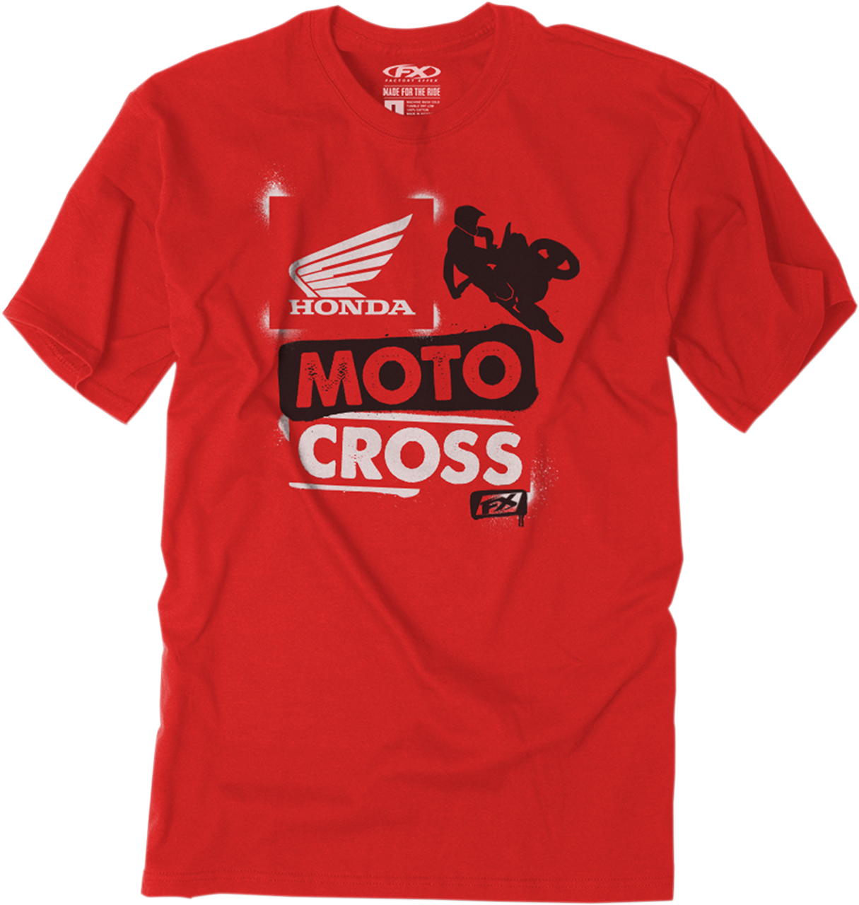 FACTORY EFFEX Youth Honda Paint T-Shirt - Red - Large 21-83334