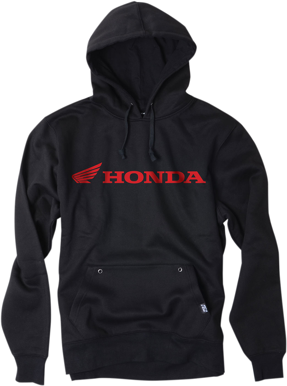 FACTORY EFFEX Honda Horizontal Pullover Hoodie - Black - Medium 15-88370