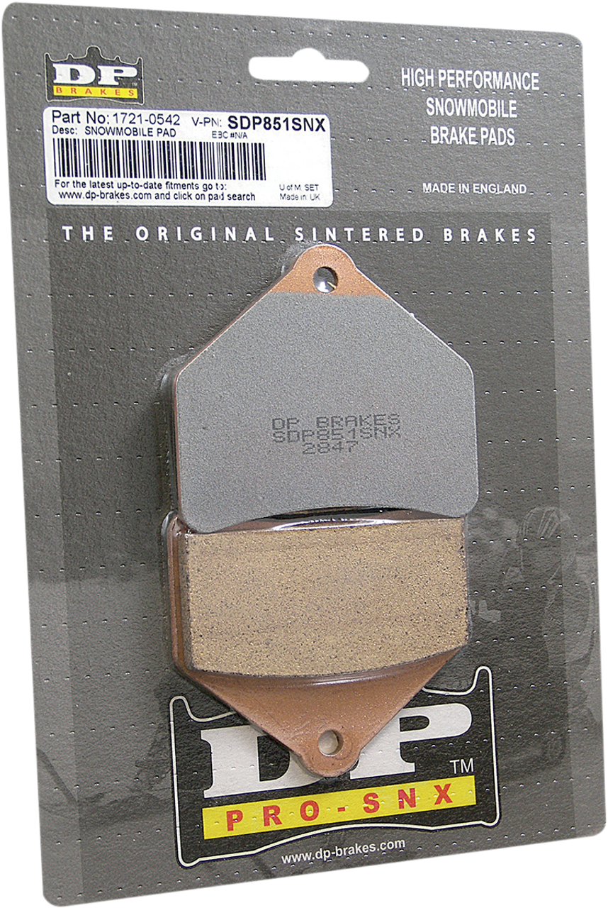 DP BRAKES HH+ Brake Pads - SDP851SNX SDP851SNX