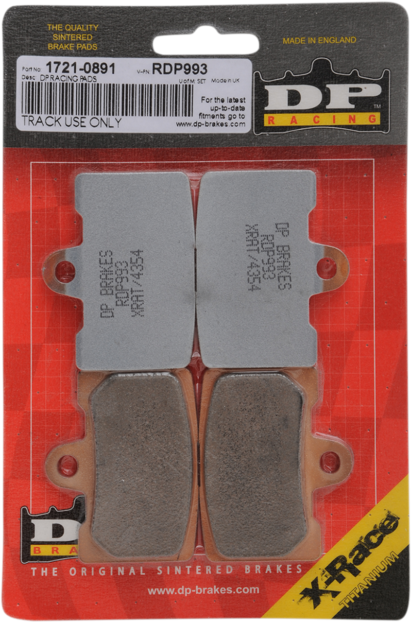DP BRAKES Brake Pads - Buell - RDP993 RDP993