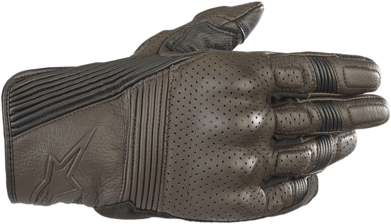 ALPINESTARS Mustang V2 Gloves - Brown/Black - Small 3566118-811-S