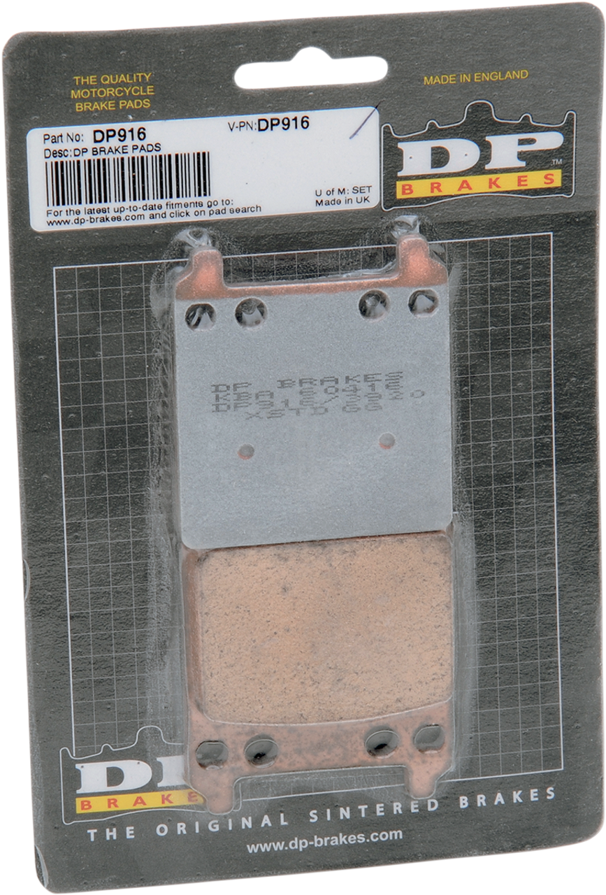DP BRAKES Standard Brake Pads - Honda DP916