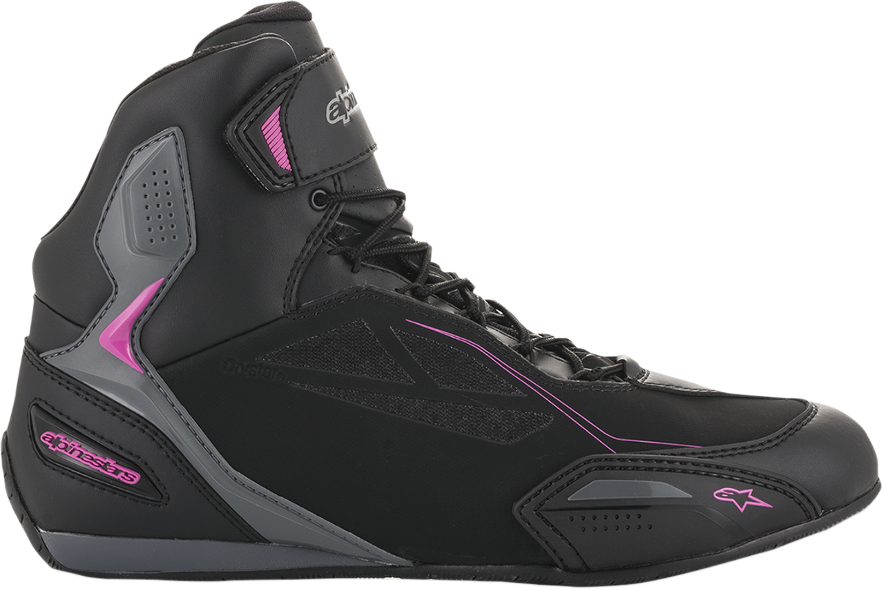 ALPINESTARS Faster-3 Drystarâ€šÃ‚Â® Shoes - Black/Gray/Pink - US 10 25409191139-10