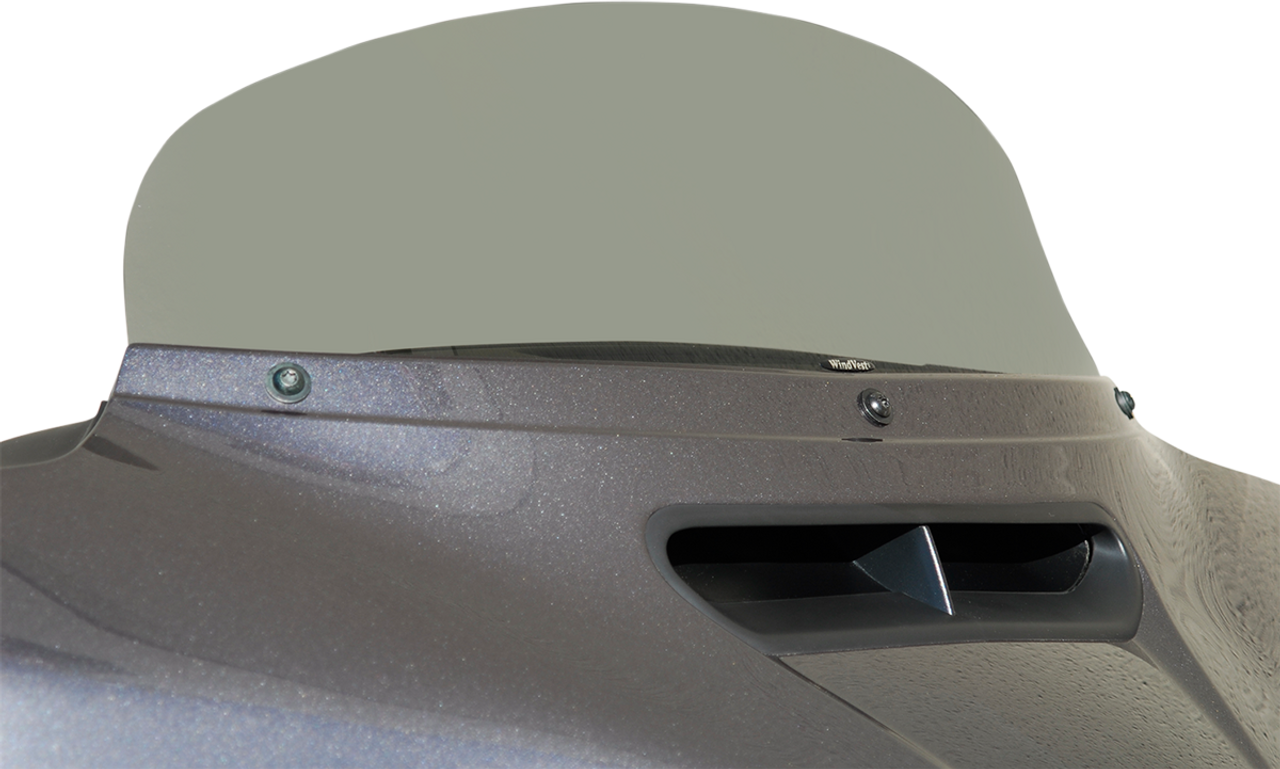 WIND VEST Windshield - Dark Smoke - 6" 65-6040