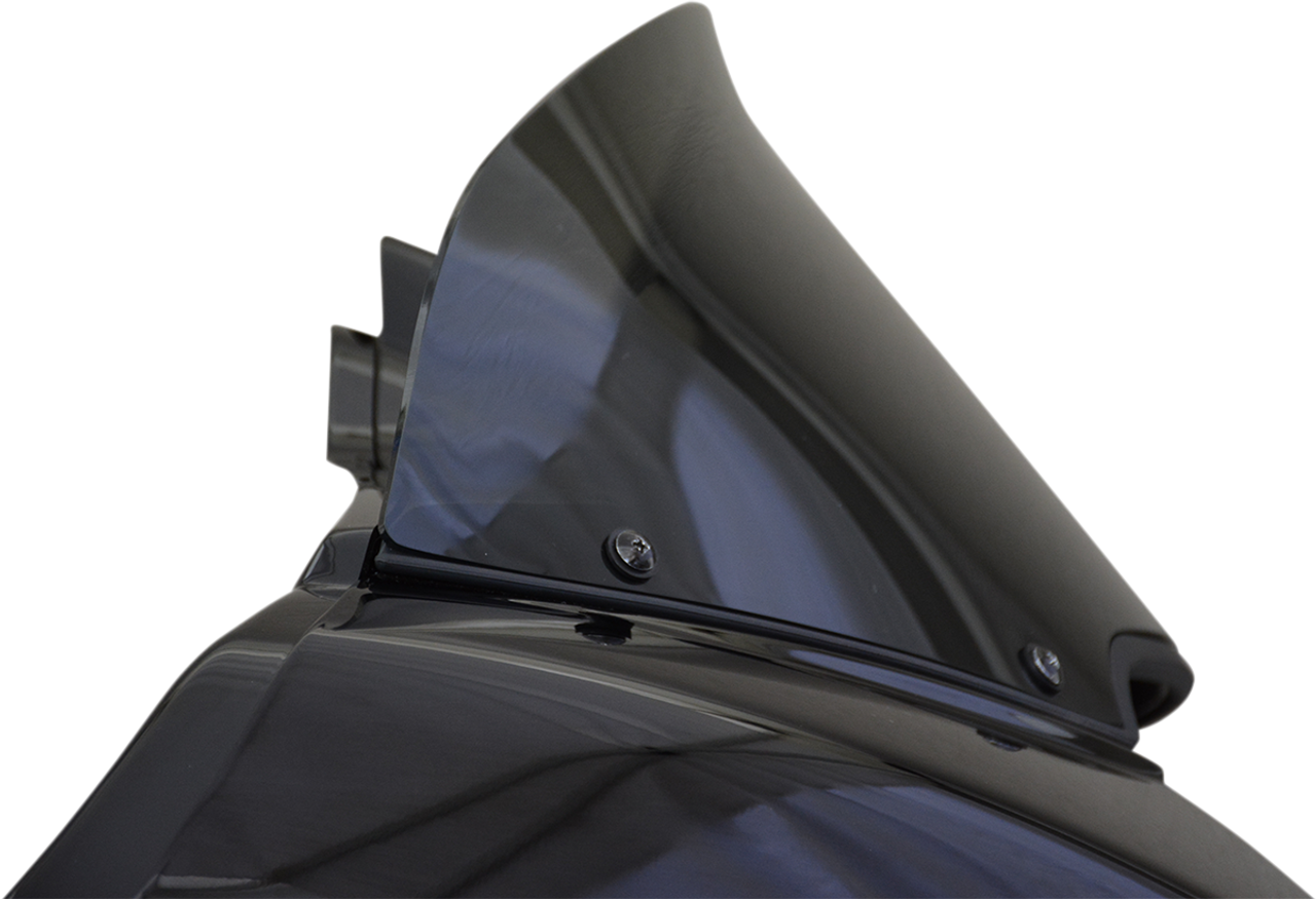 WIND VEST Windshield - Dark Smoke - 9" - FLTR '15+ 68-9040