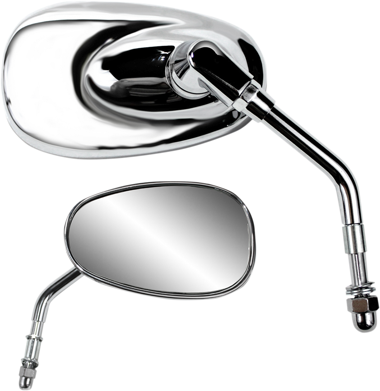 PARTS UNLIMITED Billet Chrome Mirror 17043