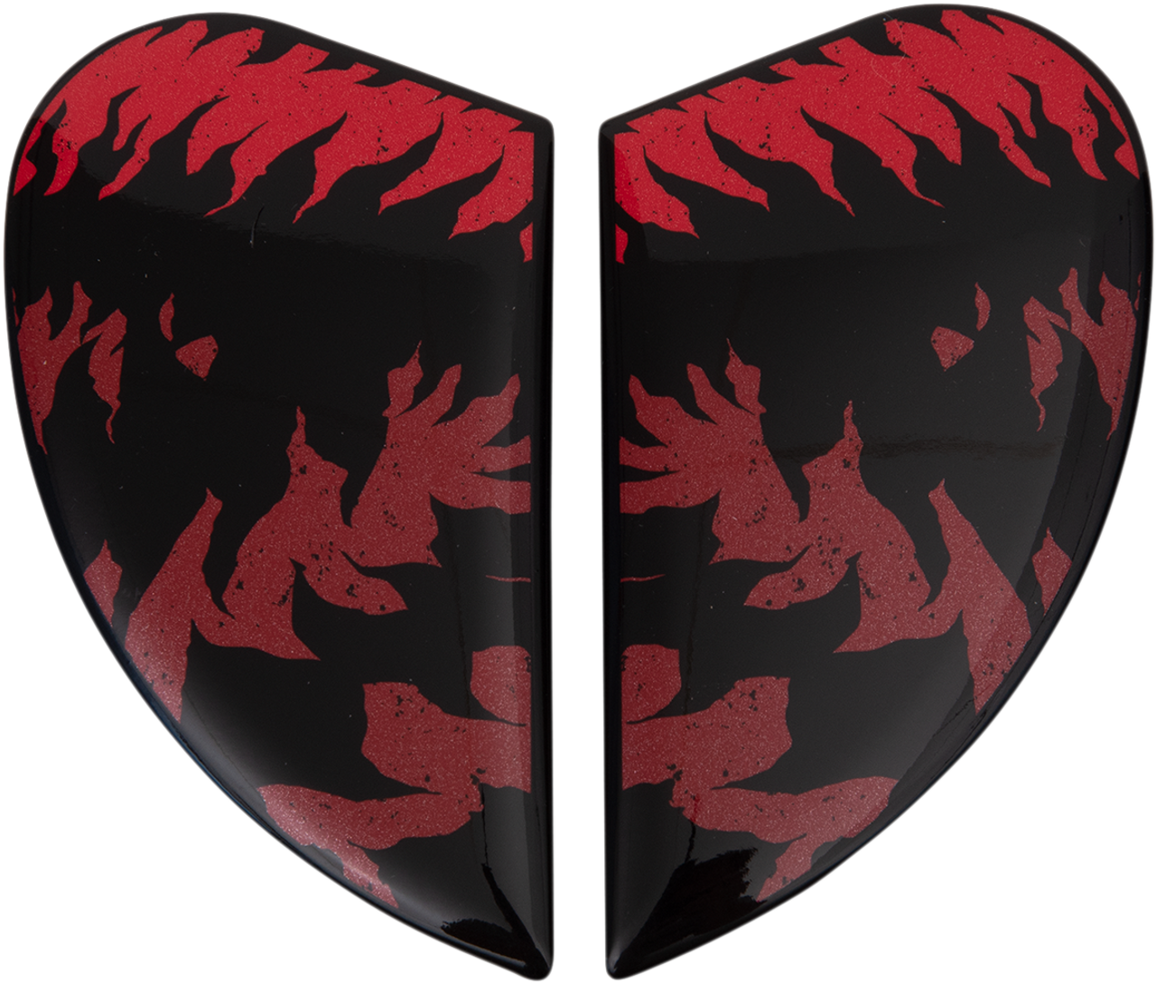 ICON Airform Side Plates - Lycan - Red 0133-1231