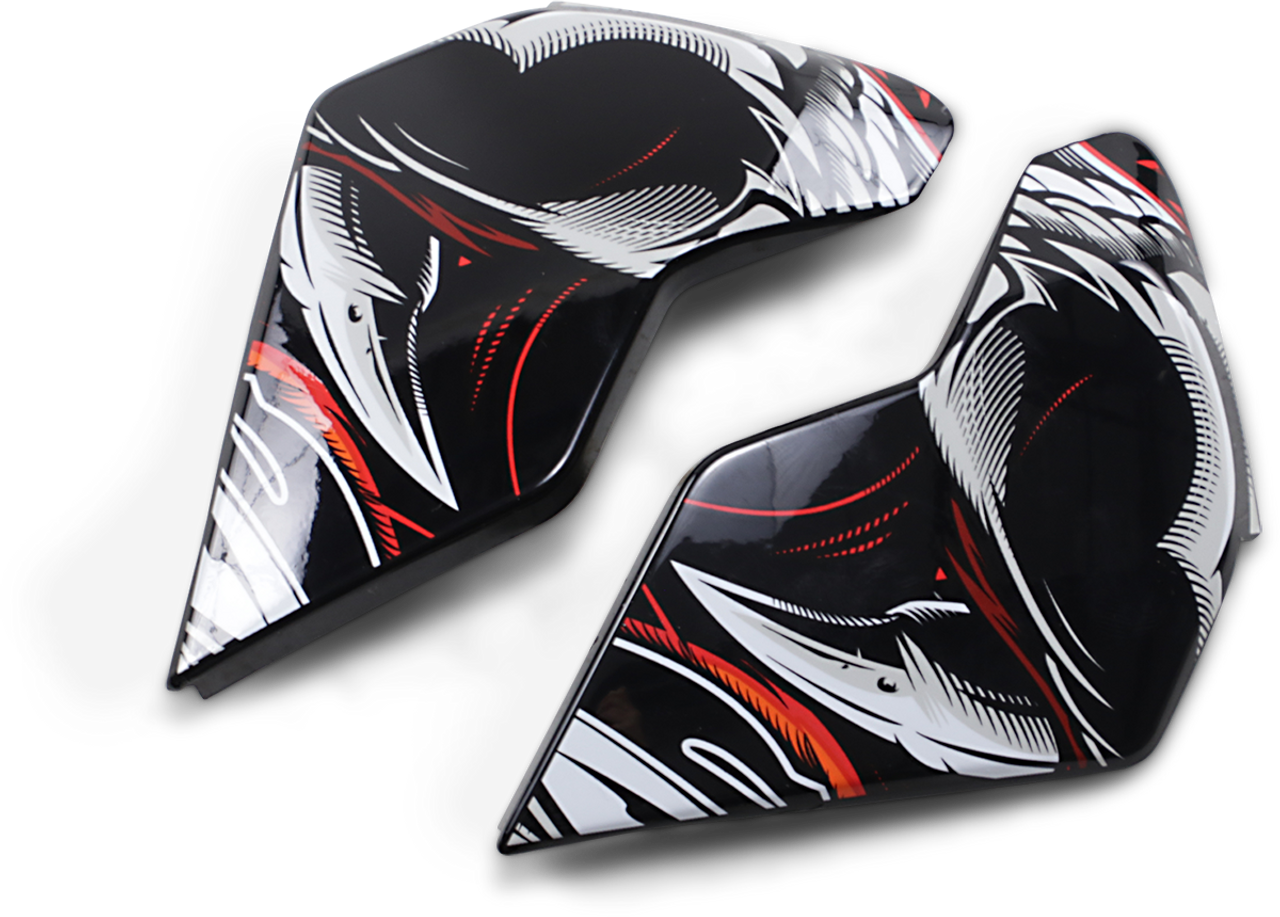 ICON Airflite Side Plates - Trumbull - Orange 0133-1224