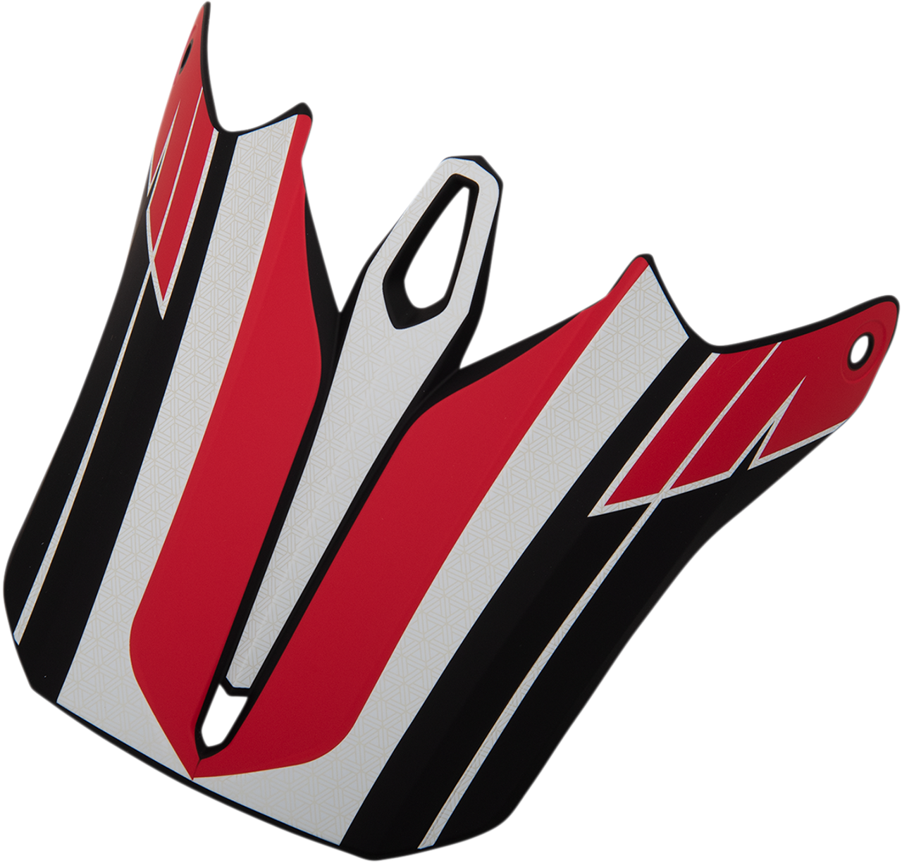 Z1R F.I. Visor Kit - Hysteria - Red/White 0132-1362