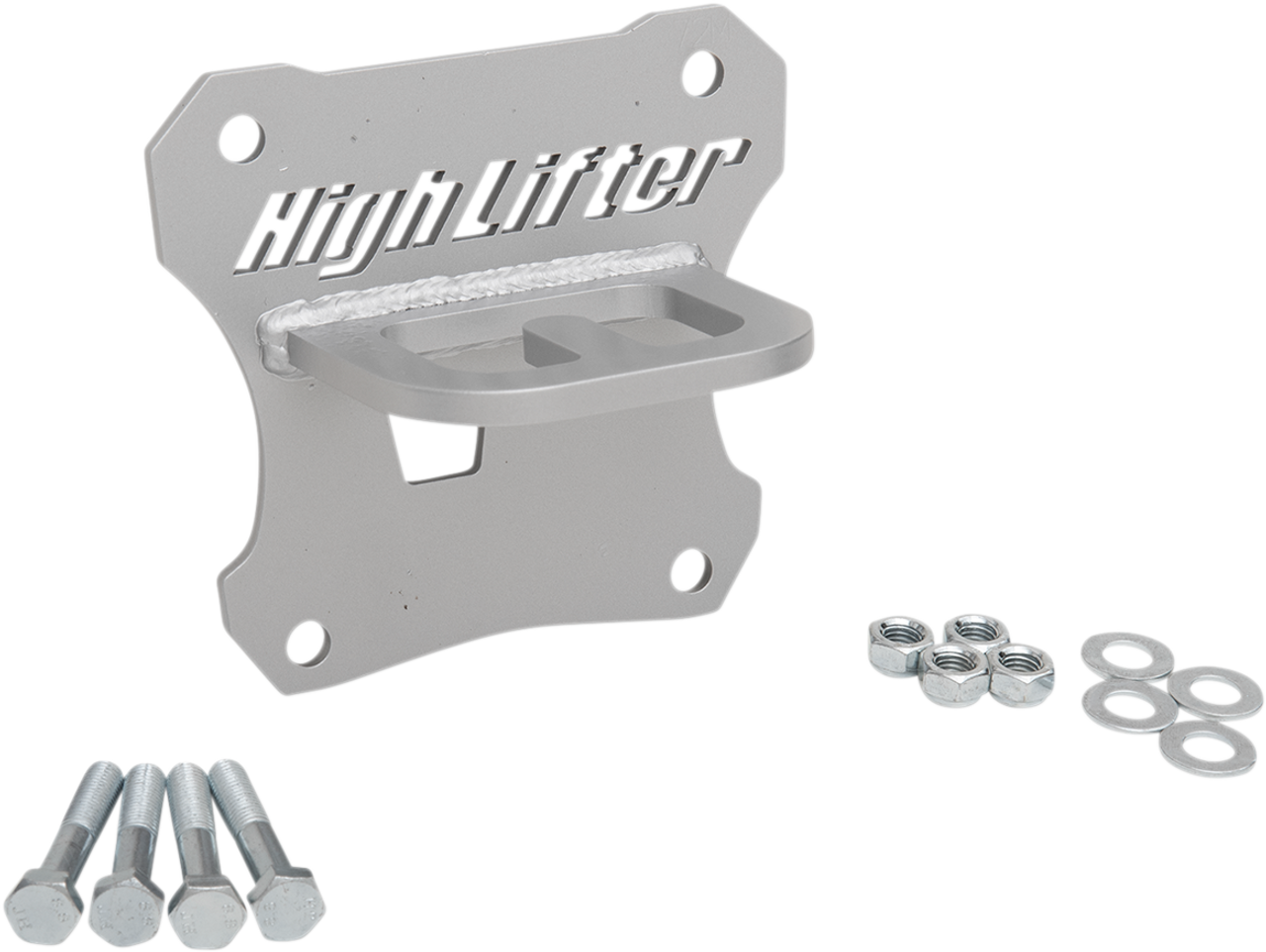 HIGHLIFTER Rear Tow Hook - Silver - 12mm - RZR 79-13886